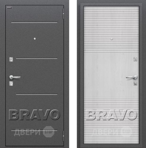 Входная металлическая Дверь Bravo Оптим Фит Pine Feelwood в Красногорск