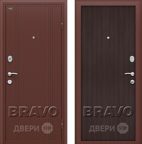 Входная металлическая Дверь Bravo Оптим Door Out 201 Венге в Красногорск