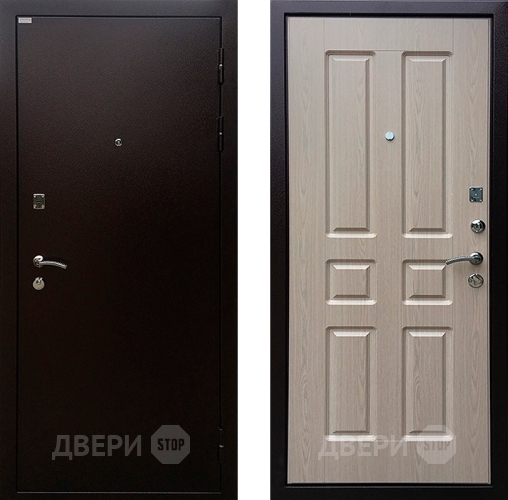 Входная металлическая Дверь Ратибор Комфорт Белёный дуб в Красногорск