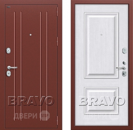 Входная металлическая Дверь Groff Т2-232 Milk Oak в Красногорск