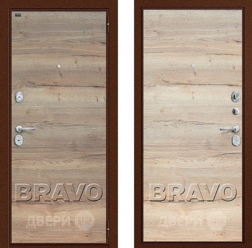 Дверь Groff Т3-300 Tobacco Oak/Natural Oak в Красногорск