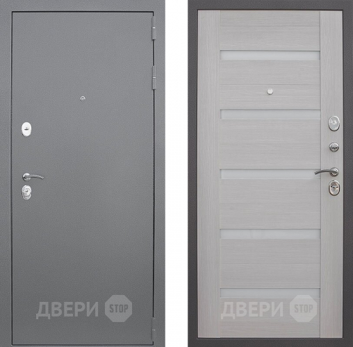 Входная металлическая Дверь Снедо Люкс Белая Лиственница 3К в Красногорск