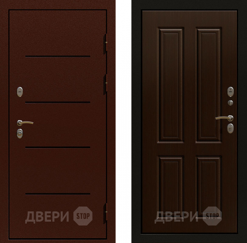 Входная металлическая Дверь Райтвер Термо венге в Красногорск