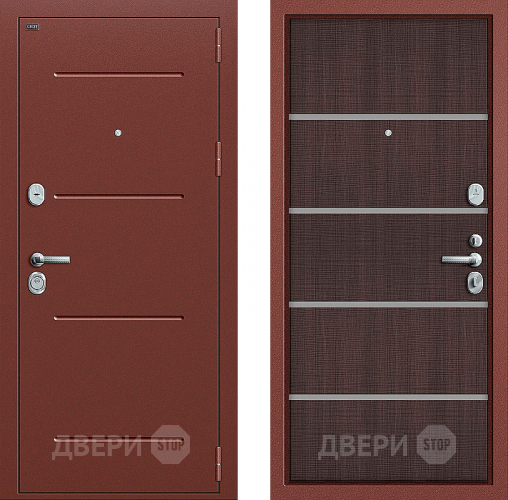 Дверь Groff Т2-204 Wenge Crosscut в Красногорск