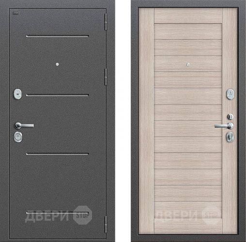 Входная металлическая Дверь Groff Т2-221 Cappuccino Veralinga в Красногорск