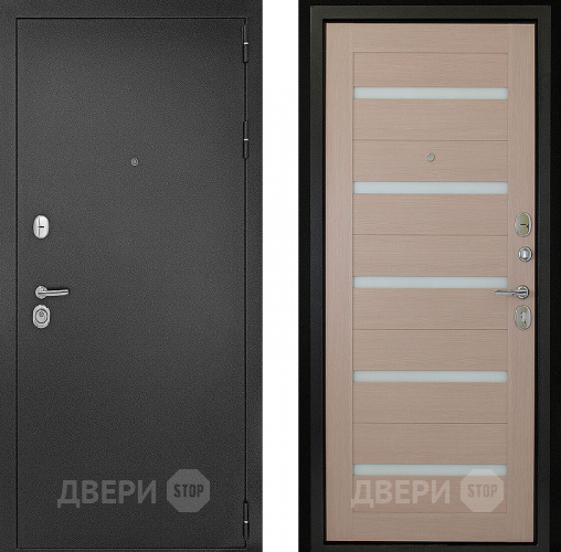 Входная металлическая Дверь Дверной Континент Рубикон - 1 Царга Капучино в Красногорск