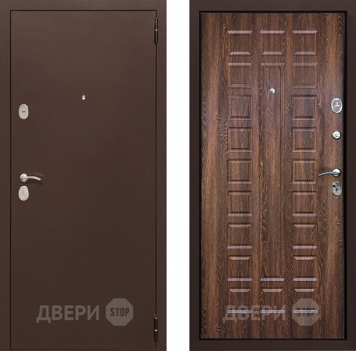 Входная металлическая Дверь Престиж 100 Дуб коньячный в Красногорск