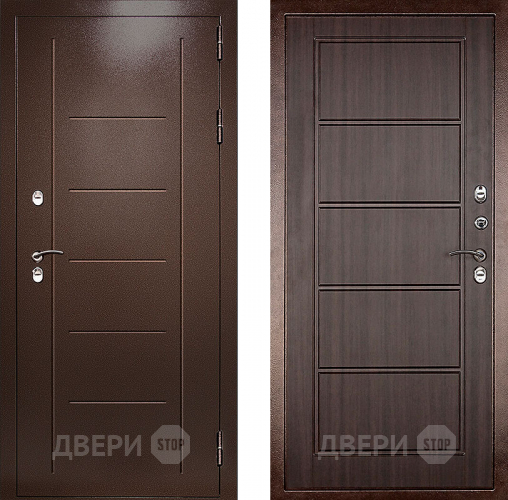 Входная металлическая Дверь Дверной Континент Термаль Экстра Венге в Красногорск