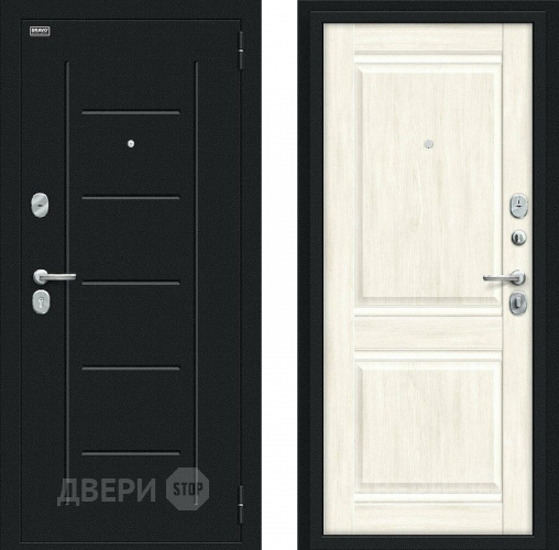 Дверь Bravo Некст Kale Букле черное/Nordic Oak в Красногорск