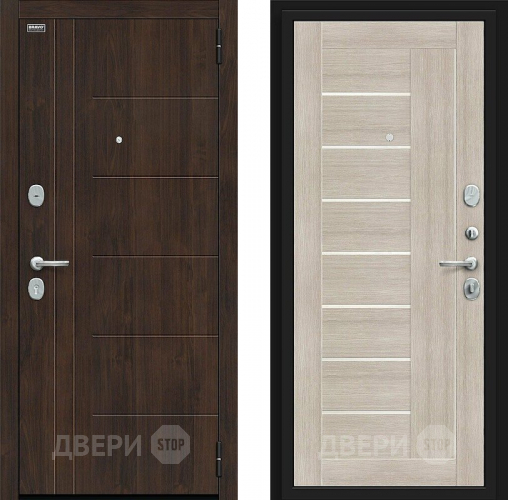 Входная металлическая Дверь Bravo Морден Kale Almon/Cappuccino Veralinga в Красногорск