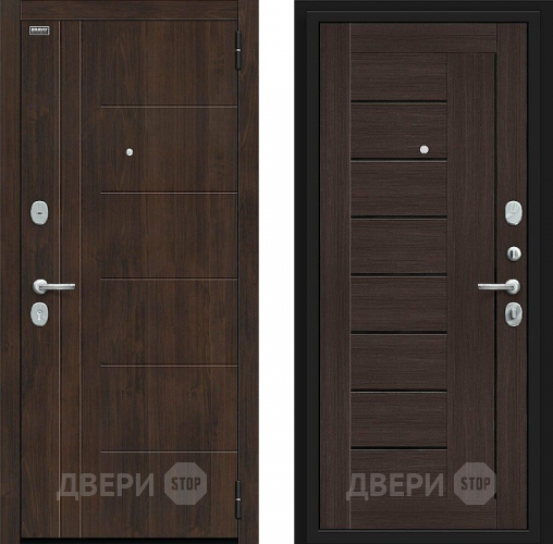 Входная металлическая Дверь Bravo Морден Kale Almon/Wenge Veralinga в Красногорск
