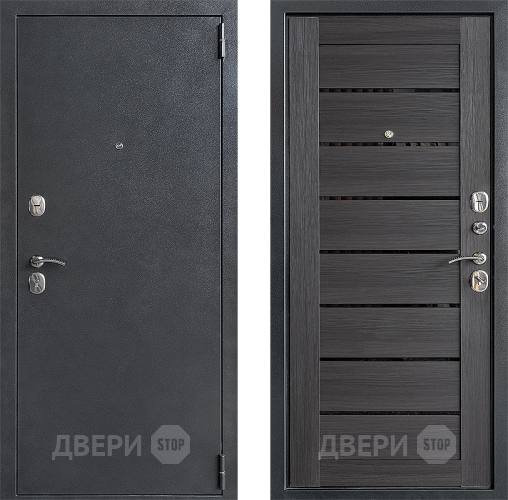 Входная металлическая Дверь Дверной Континент ДК-70 Царга Эко Венге в Красногорск