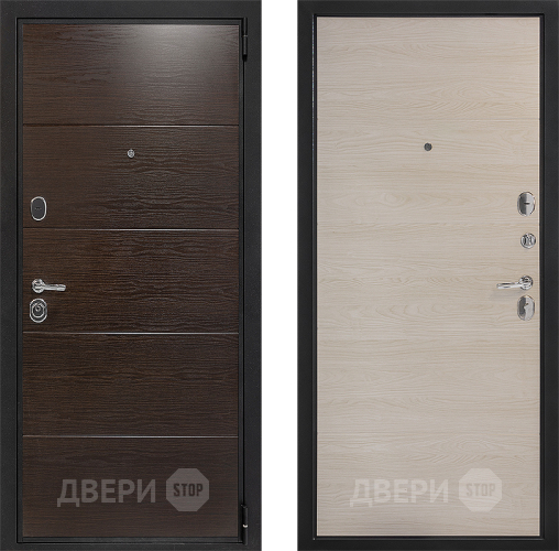 Входная металлическая Дверь Дверной Континент Белград Дуб Мадейра в Красногорск