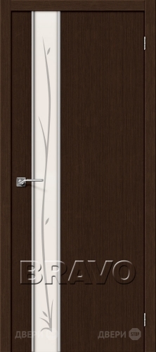 Межкомнатная дверь Глейс-1 Twig (3D Wenge) в Красногорск