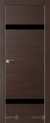 Межкомнатная дверь ProfilDoors 3Z венге кроскут (черный лак) в Красногорск