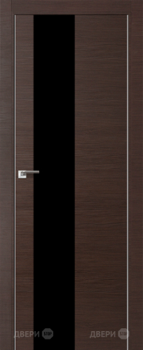 Межкомнатная дверь ProfilDoors 5Z венге кроскут (черный лак) в Красногорск