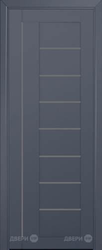 Межкомнатная дверь ProfilDoors 17U антрацит (графит) в Красногорск