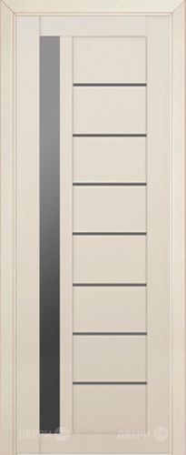 Межкомнатная дверь ProfilDoors 37U магнолия сатинат (графит) в Красногорск