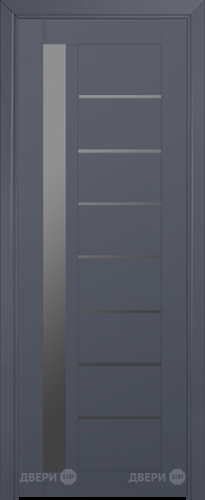 Межкомнатная дверь ProfilDoors 37U антрацит (графит) в Красногорск