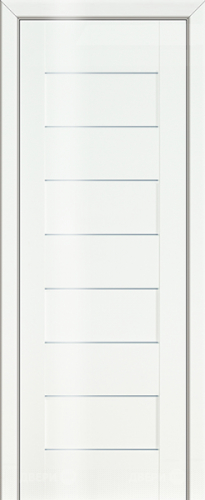 Межкомнатная дверь ProfilDoors 45L белый люкс (графит) в Красногорск