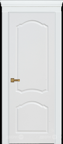 Межкомнатная дверь Танго ПГ белая эмаль в Красногорск