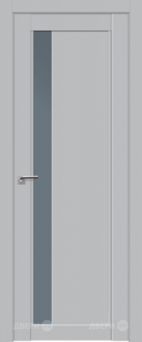 Межкомнатная дверь ProfilDoors 2-71U Манхэттен (графит) в Красногорск