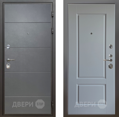 Дверь Шелтер (SHELTER) Комфорт Лофт графит 6 Силк Маус в Красногорск