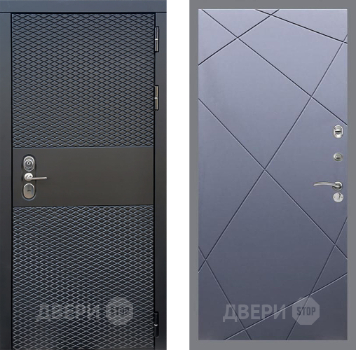 Дверь Стоп БЛЭК CISA ФЛ-291 Силк титан в Красногорск