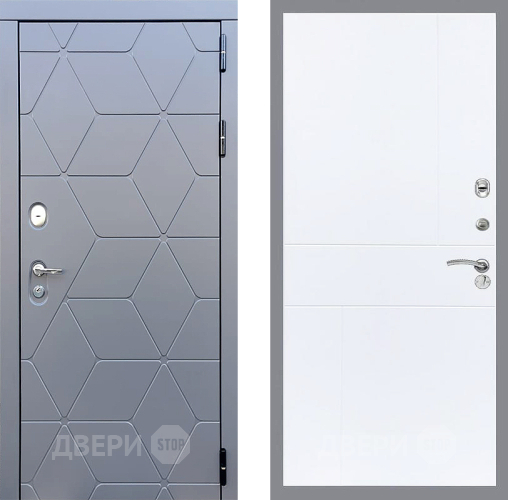Дверь Стоп КОСМО ФЛ-290 Силк Сноу в Красногорск