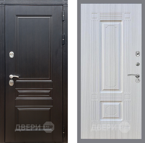 Входная металлическая Дверь Стоп МЕГАПОЛИС ФЛ-2 Сандал белый в Красногорск