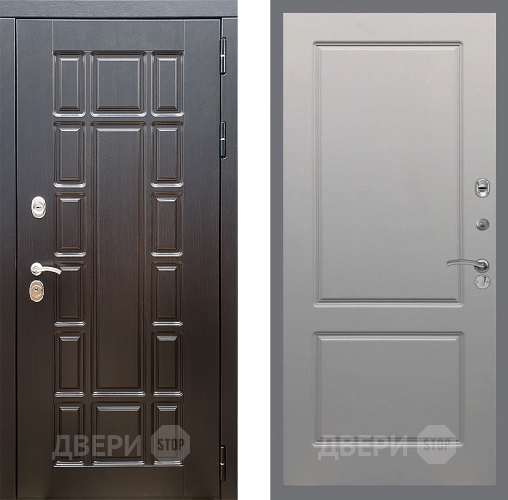 Входная металлическая Дверь Стоп НЬЮ ЙОРК ФЛ-117 Грей софт в Красногорск
