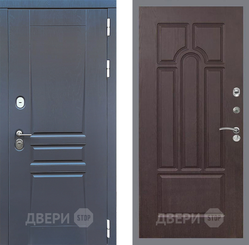 Входная металлическая Дверь Стоп ПЛАТИНУМ ФЛ-58 Венге в Красногорск