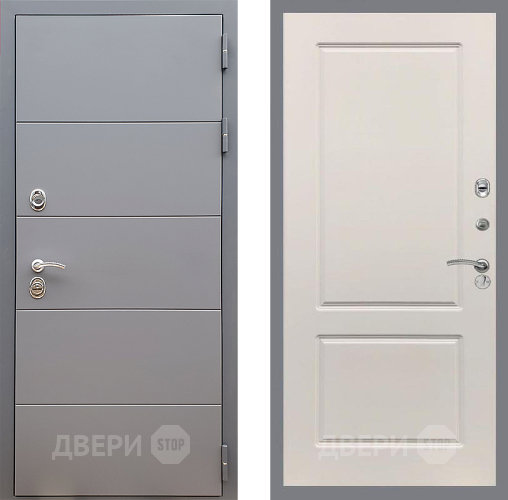 Входная металлическая Дверь Стоп АРТ ГРАФИТ ФЛ-117 Шампань в Красногорск