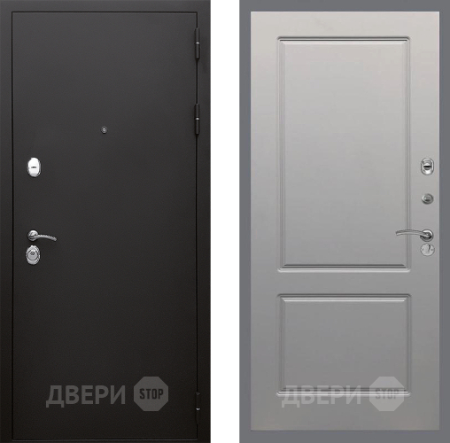 Входная металлическая Дверь Стоп КЛАССИК Шагрень ФЛ-117 Грей софт в Красногорск