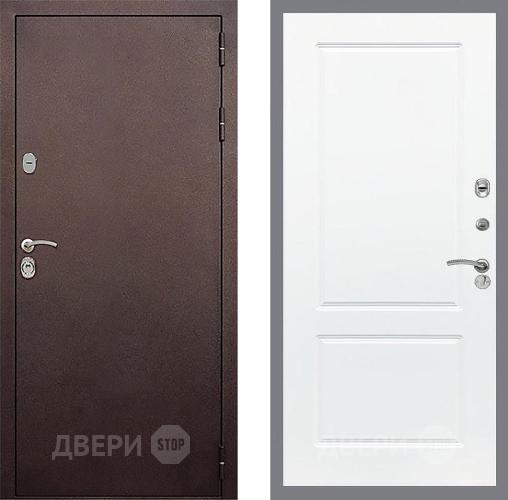 Дверь Стоп КЛАССИК Медь ФЛ-117 Силк Сноу в Красногорск