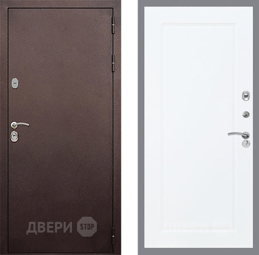 Входная металлическая Дверь Стоп КЛАССИК Медь ФЛ-119 Силк Сноу в Красногорск