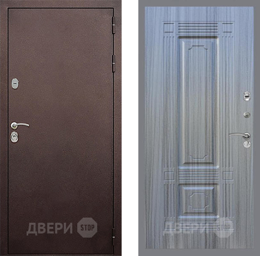 Дверь Стоп КЛАССИК Медь ФЛ-2 Сандал грей в Красногорск
