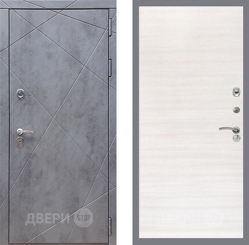 Дверь Стоп Лучи Гладкая Акация светлая в Красногорск