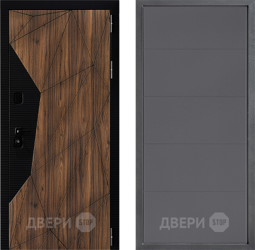 Дверь Дверной континент ДК-11 ФЛ-649 Графит софт в Красногорск