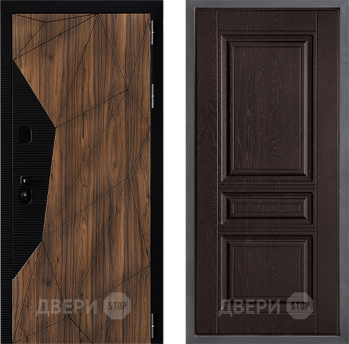 Дверь Дверной континент ДК-11 ФЛ-243 Дуб шоколадный в Красногорск