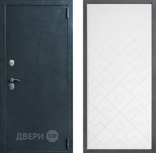 Дверь Дверной континент ДК-70 Дизайн ФЛ-Тиффани Белый софт в Красногорск