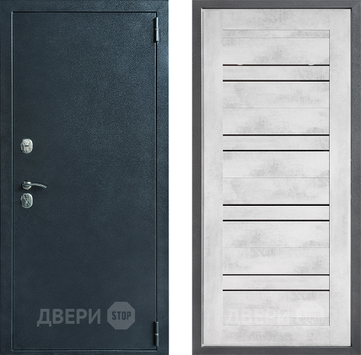 Дверь Дверной континент ДК-70 Дизайн ФЛ-49 Бетон снежный в Красногорск