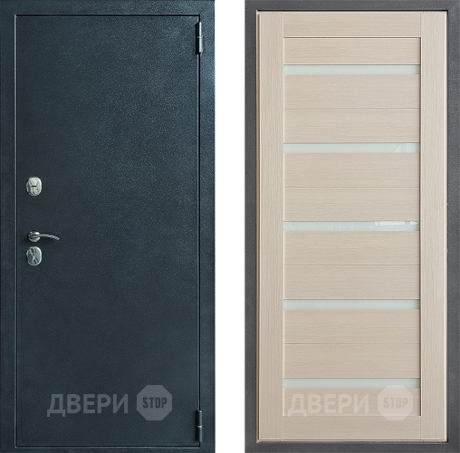 Входная металлическая Дверь Дверной континент ДК-70 Дизайн ФЛ-47 Лиственница белая в Красногорск