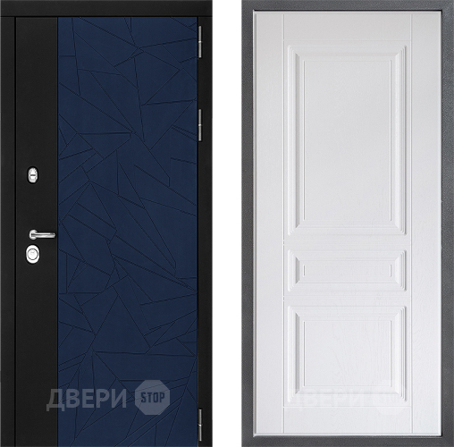 Дверь Дверной континент ДК-9 ФЛ-243 Альберо Браш серебро в Красногорск
