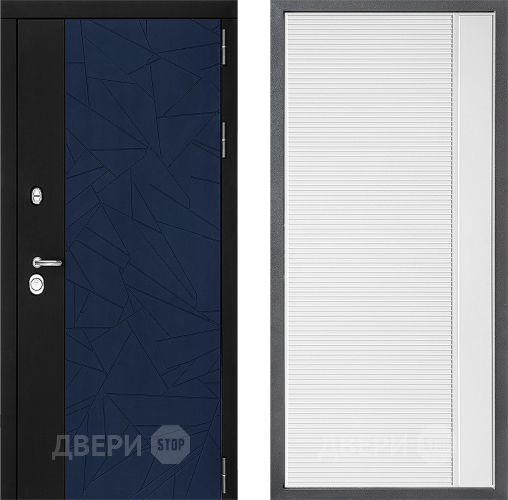 Дверь Дверной континент ДК-9 ФЛ-757 Белое Стекло Софт милк в Красногорск