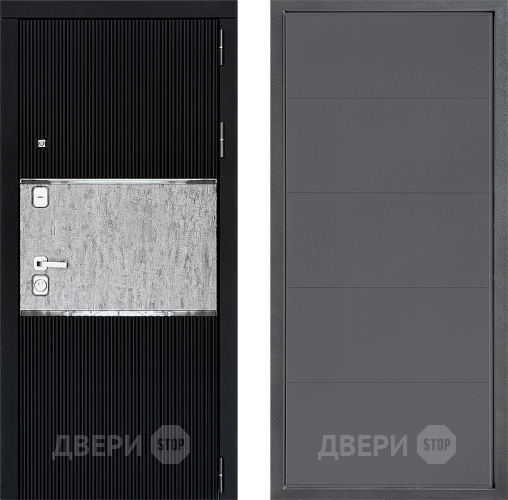 Дверь Дверной континент ДК-13 ФЛ-649 Графит софт в Красногорск