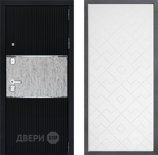 Дверь Дверной континент ДК-13 ФЛ-Тиффани Белый софт в Красногорск