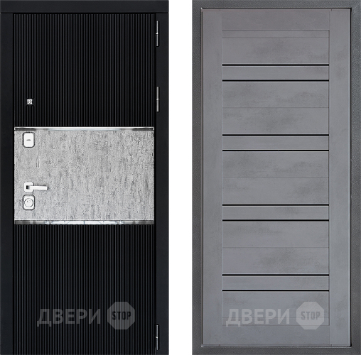 Входная металлическая Дверь Дверной континент ДК-13 ФЛ-49 Бетон серый в Красногорск