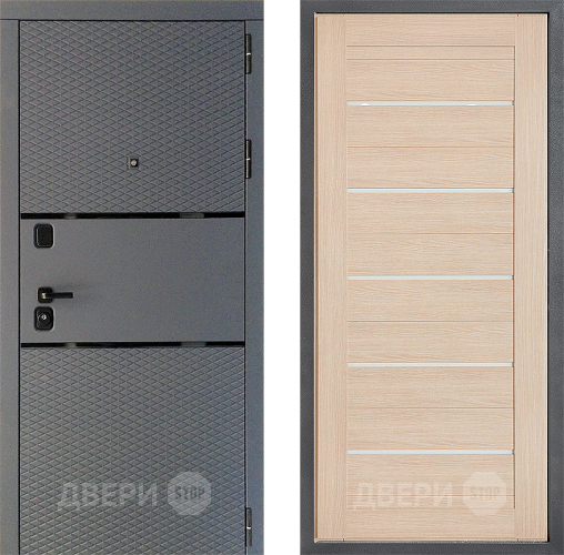 Дверь Дверной континент Диамант Дизайн ФЛ-46 Капучино в Красногорск