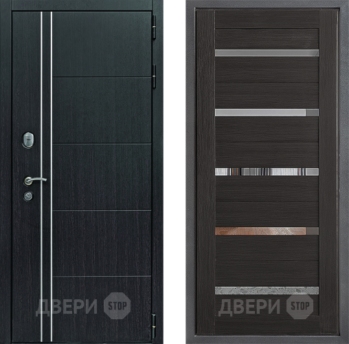 Дверь Дверной континент Теплолюкс Дизайн ФЛ-47 Венге в Красногорск